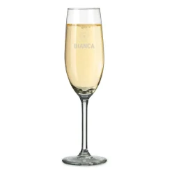 Champagneglas graveren
