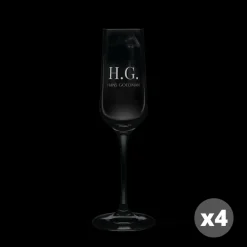 Champagneglas graveren
