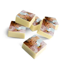 Chocolade bonbons met foto