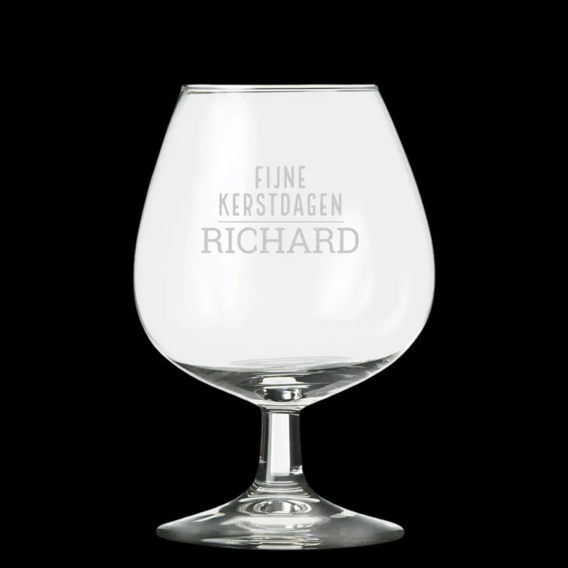 Cognac glas graveren