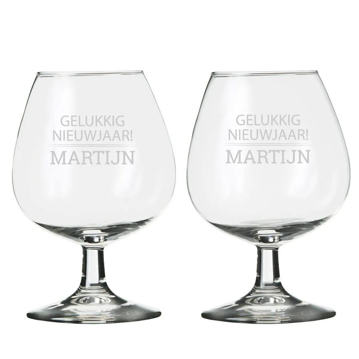 Cognac glas graveren