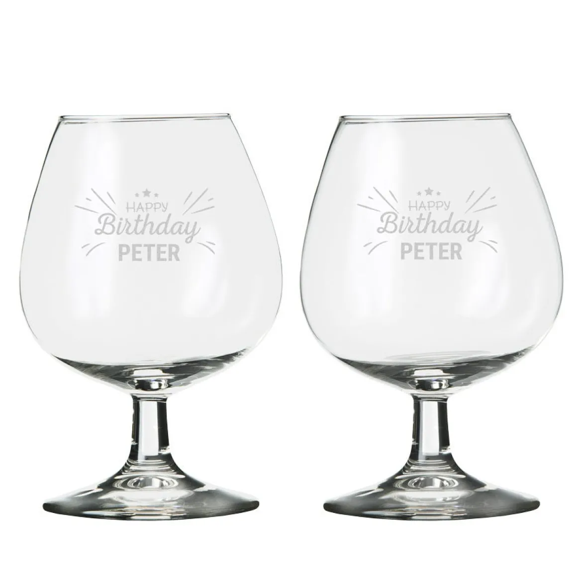 Cognac glas graveren