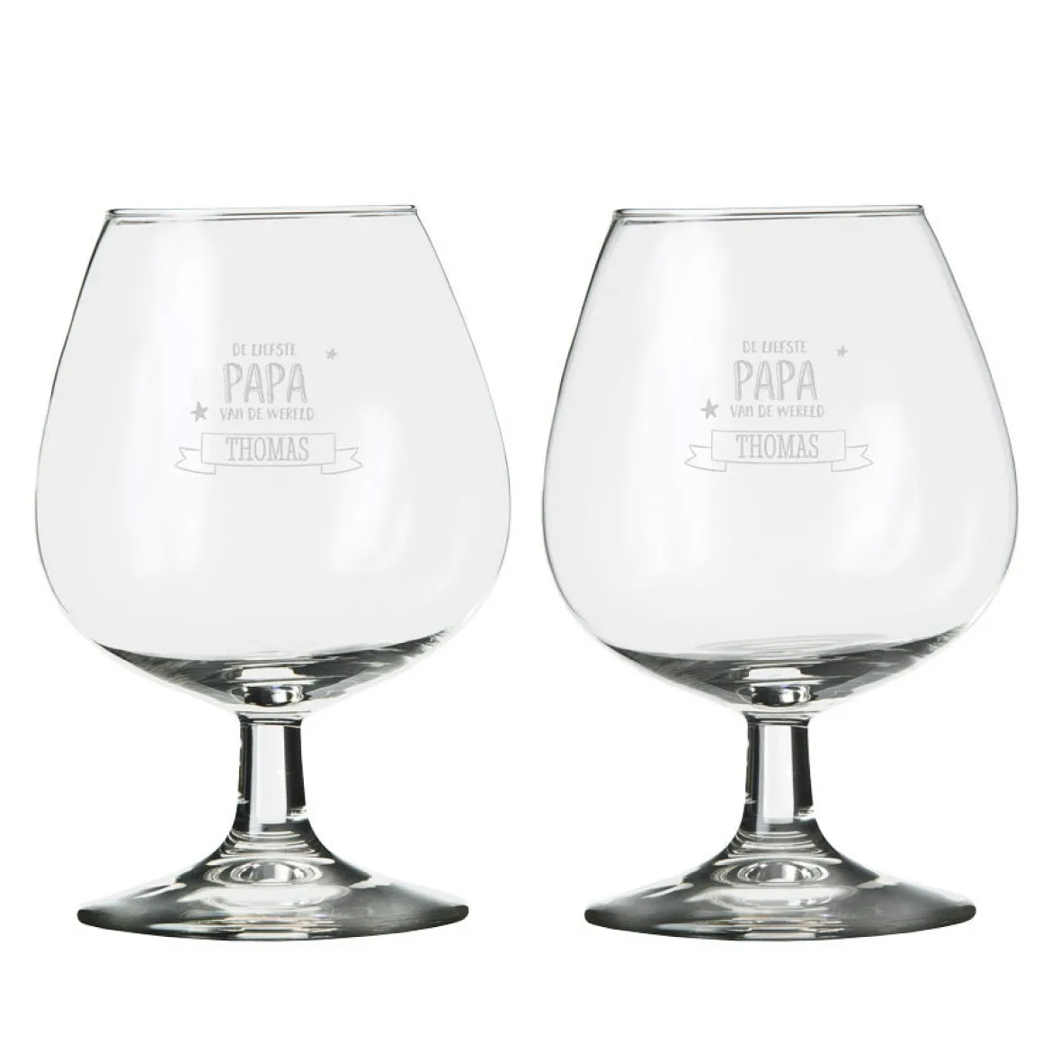 Cognac glas graveren