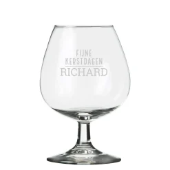 Cognac glas graveren