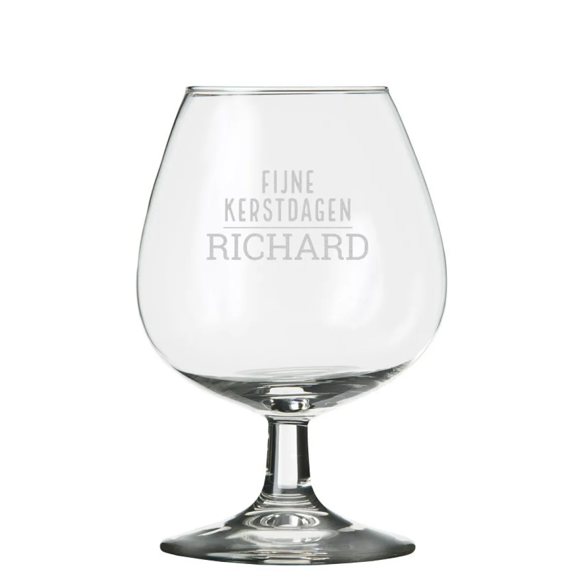 Cognac glas graveren