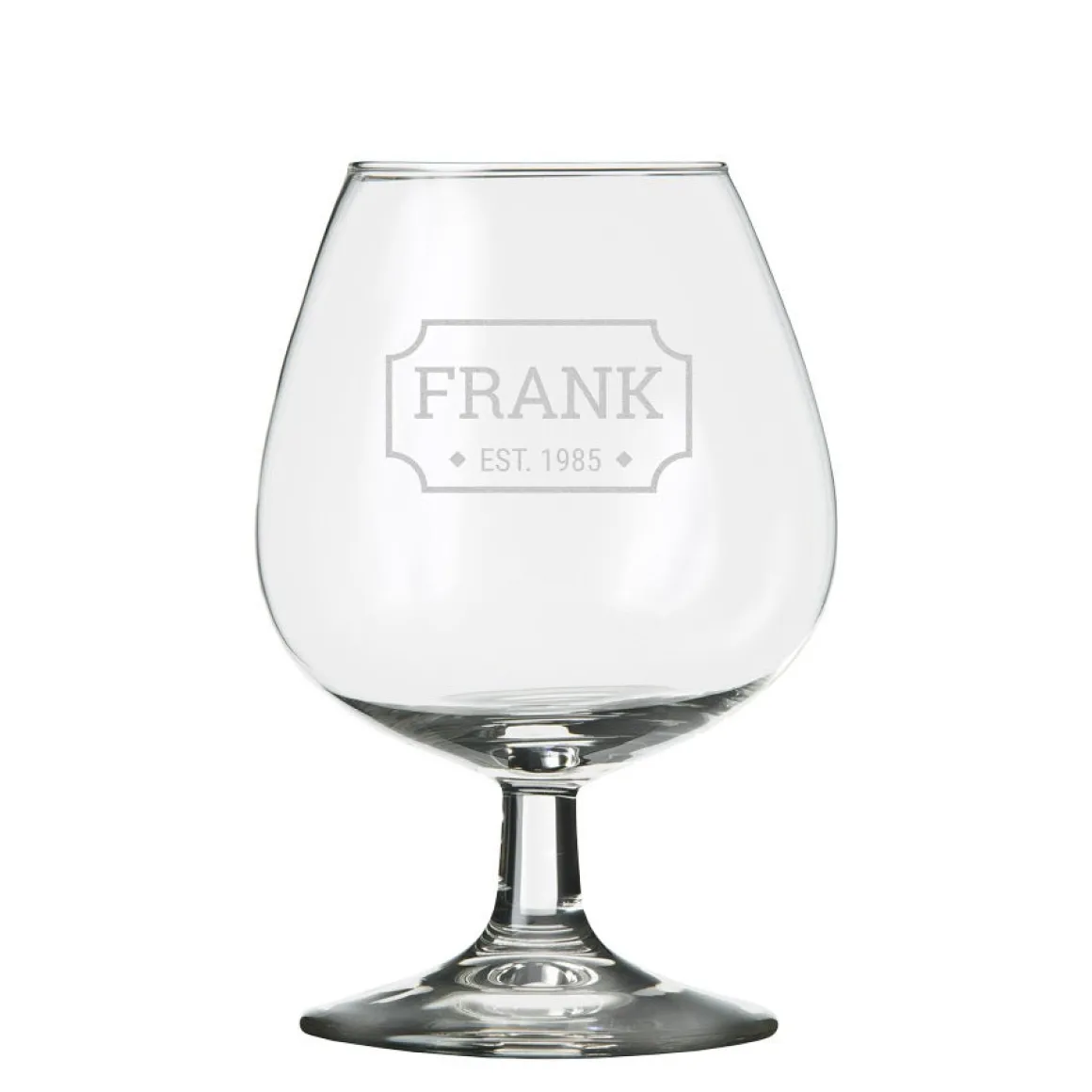 Cognac glas graveren