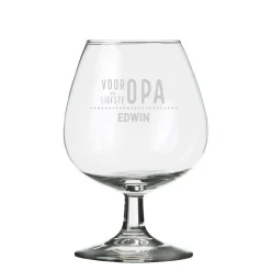 Cognac glas graveren