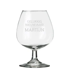 Cognac glas graveren