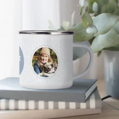Emaille mok met foto