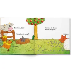 Flapjesboek met naam XXL - Dikkie Dik - Verstoppertje