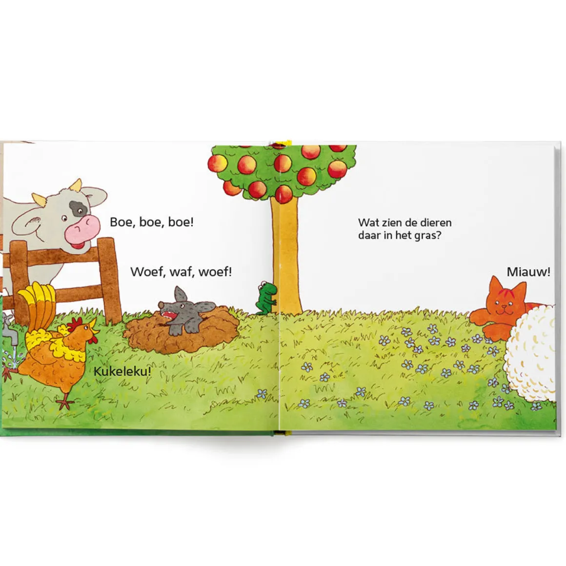 Flapjesboek met naam XXL - Dikkie Dik - Verstoppertje