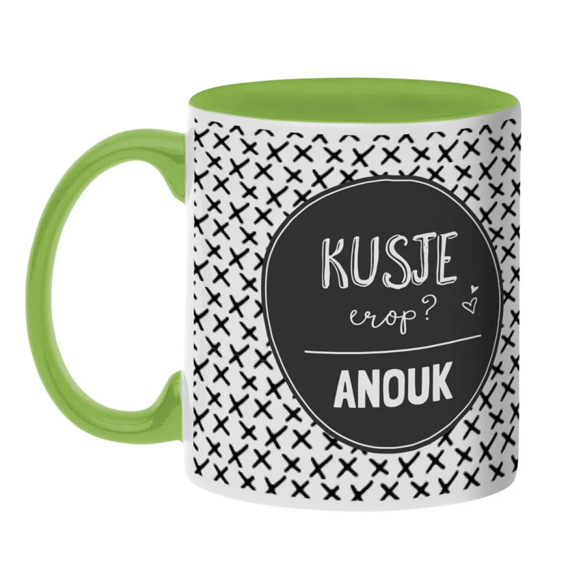 Gekleurde mok bedrukken