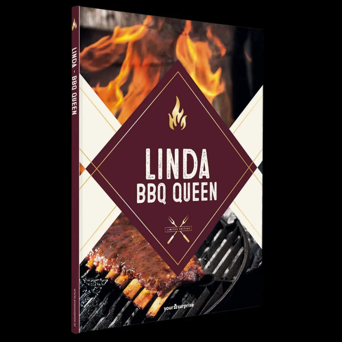 Gepersonaliseerd barbecue kookboek