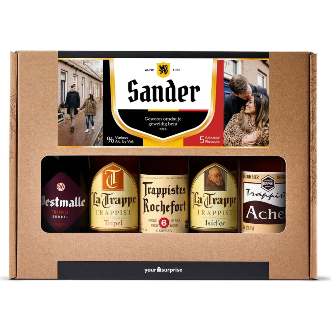 Gepersonaliseerd bierpakket - Trappist