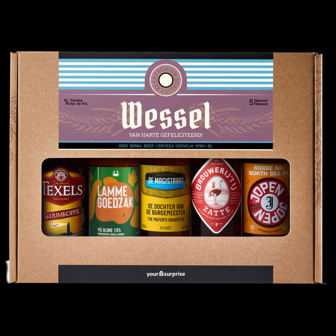 Gepersonaliseerd bierpakket - Microbrouwerij