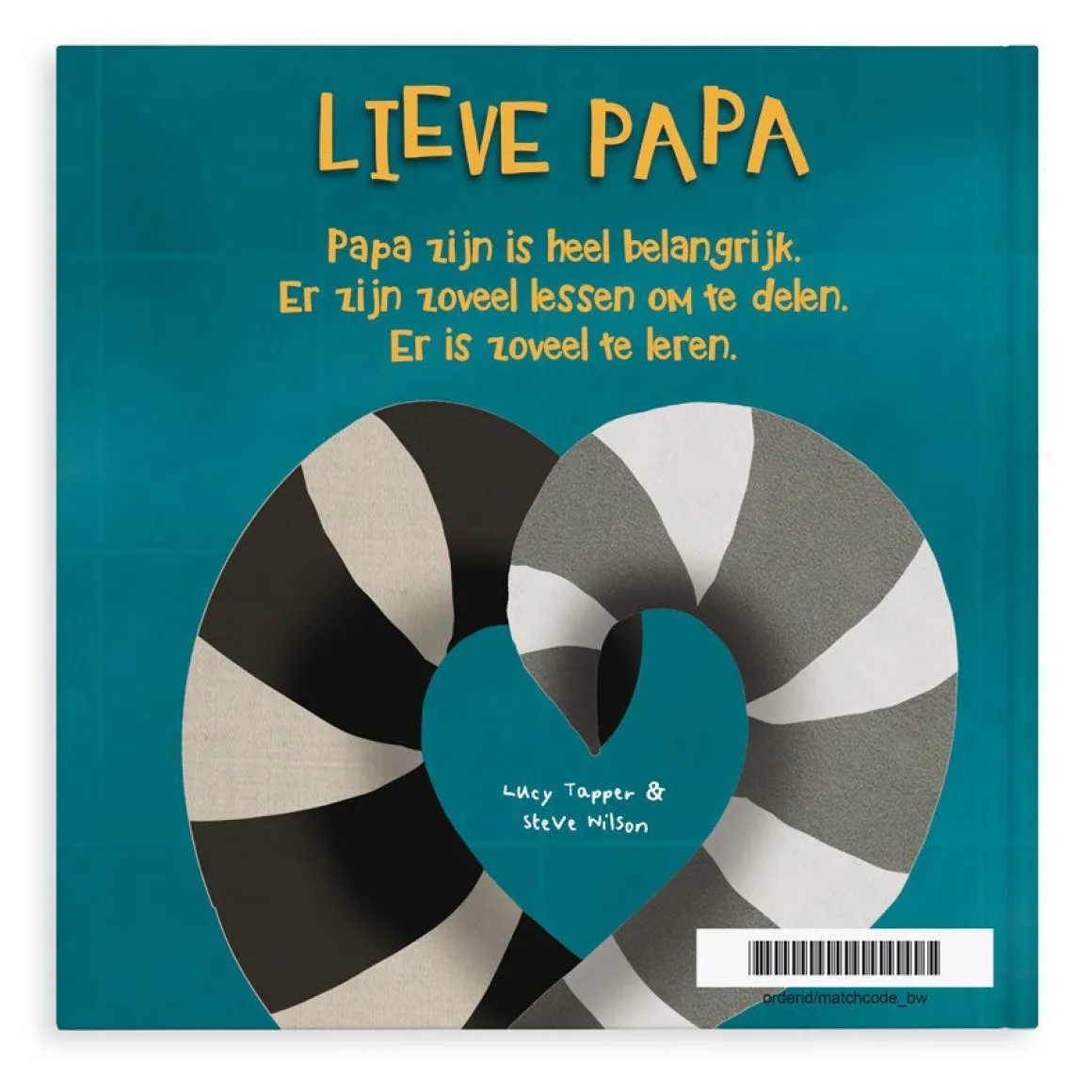 Gepersonaliseerd boek voor papa