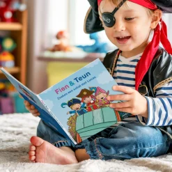 Gepersonaliseerd kinderboek - Fien & Teun 'Zoeken een schat'