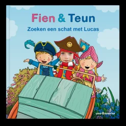 Gepersonaliseerd kinderboek - Fien & Teun 'Zoeken een schat'