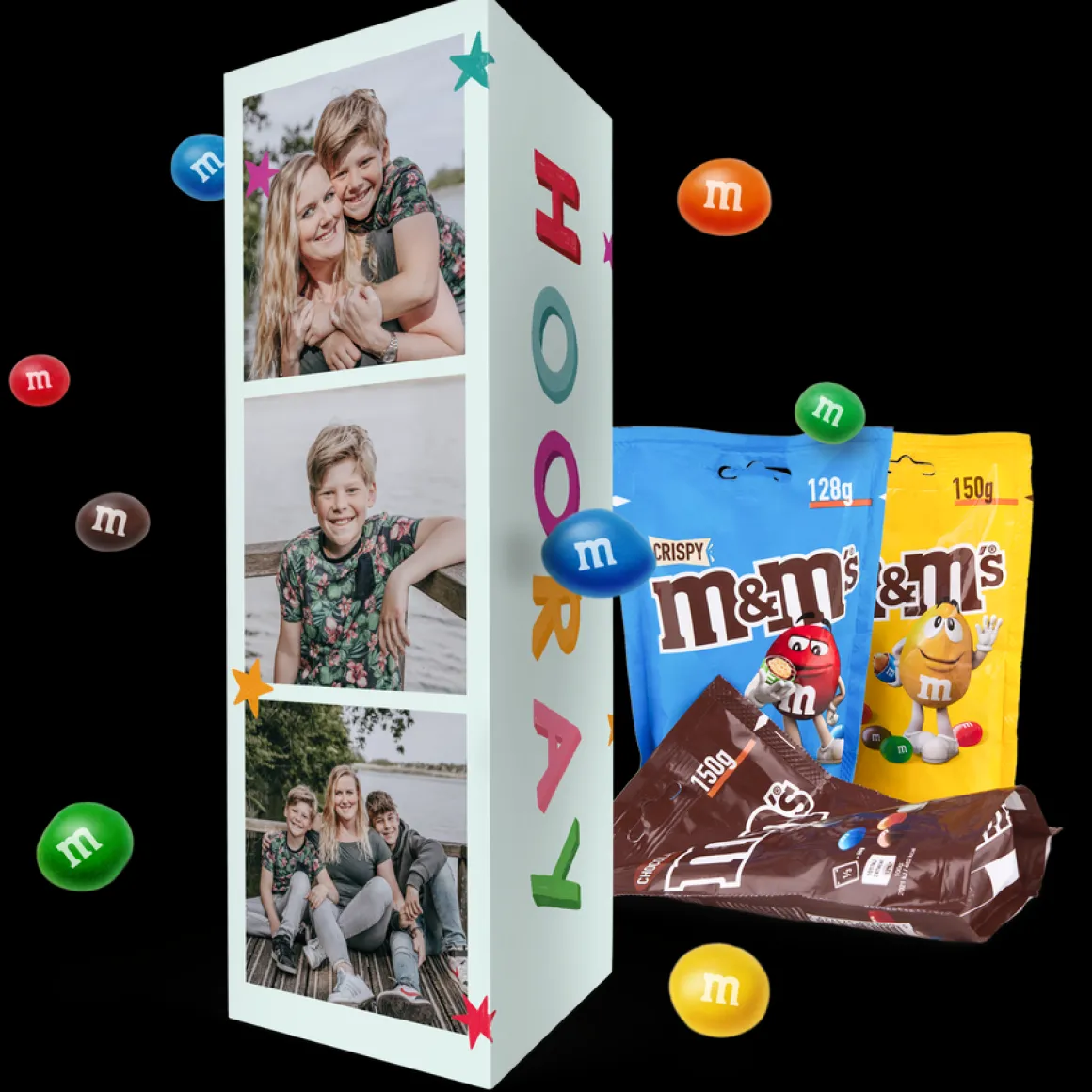 Gepersonaliseerd M&M's cadeaupakket