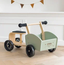 Houten bakfiets