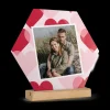 Houten fototegel personaliseren