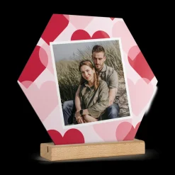 Houten fototegel personaliseren