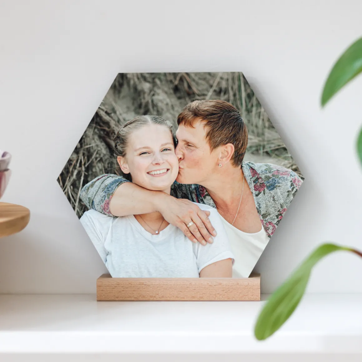 Houten fototegel personaliseren