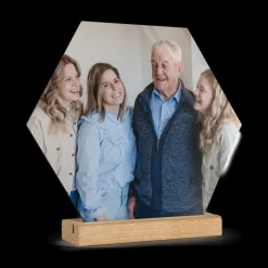 Houten fototegel personaliseren