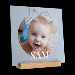 Houten fototegel personaliseren
