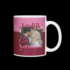 Kerst mok met foto