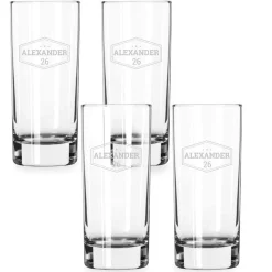 Longdrinkglas graveren