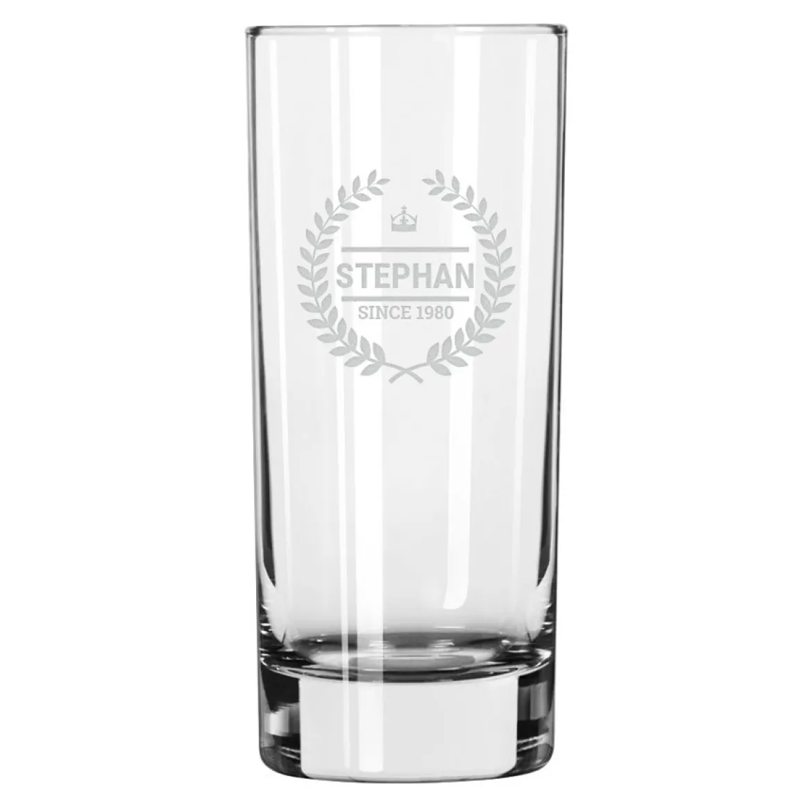 Longdrinkglas graveren