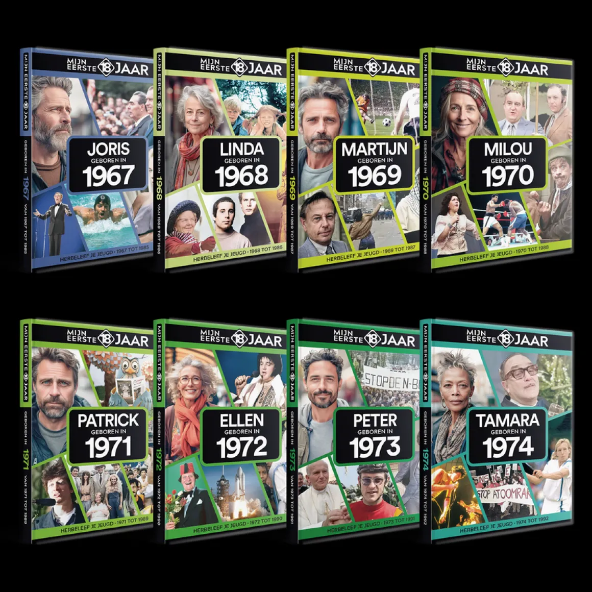 Mijn eerste 18 jaar - boek personaliseren