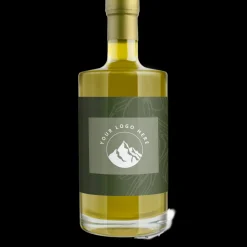 Olijfolie bedrukt met naam en foto - 500 ml