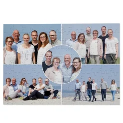 Puzzel met foto groot