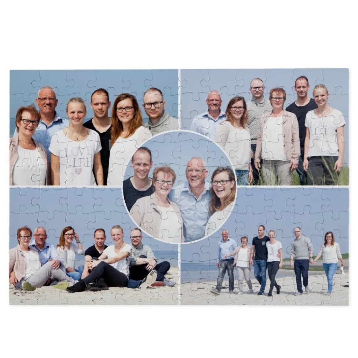 Puzzel met foto groot