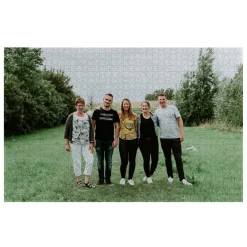 Puzzel met foto groot