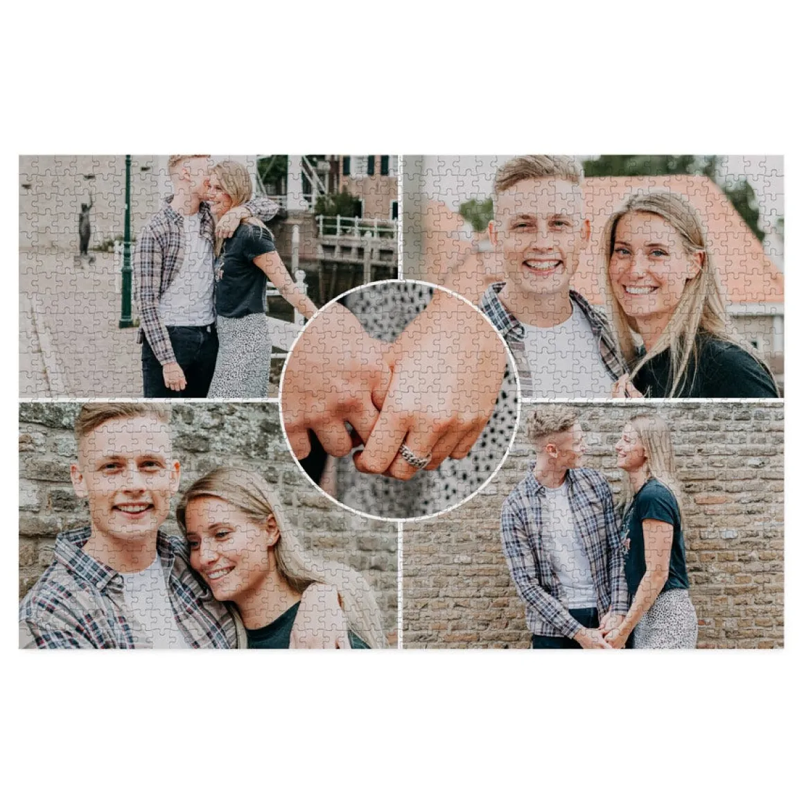 Puzzel met foto groot