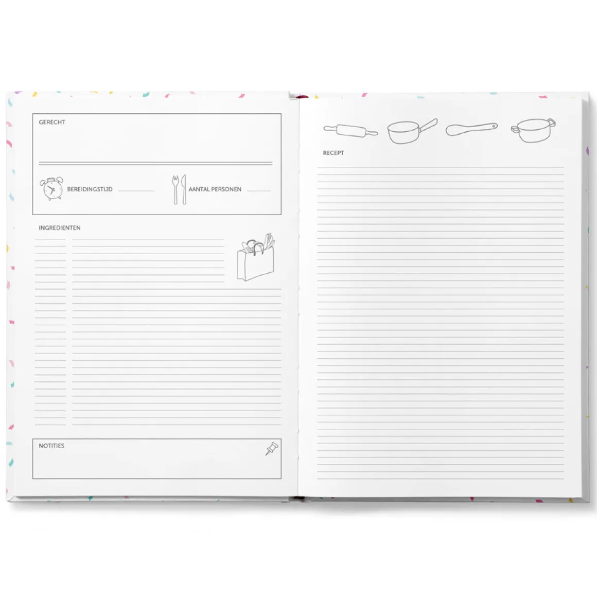 Receptenboek maken