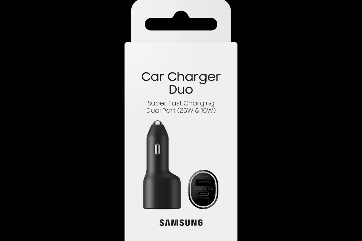 Samsung stroomadapter voor auto - USB,USB-C - 40 Watt