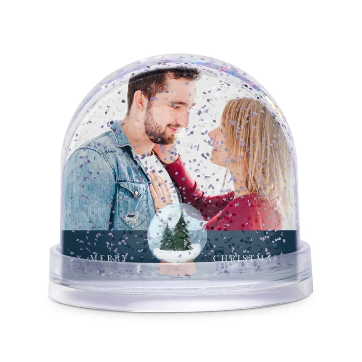 Sneeuwbol met foto