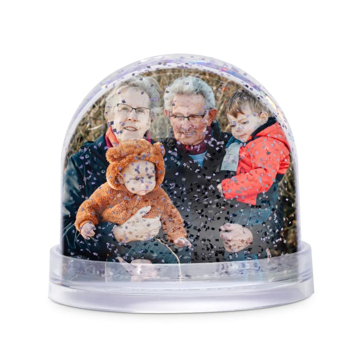 Sneeuwbol met foto