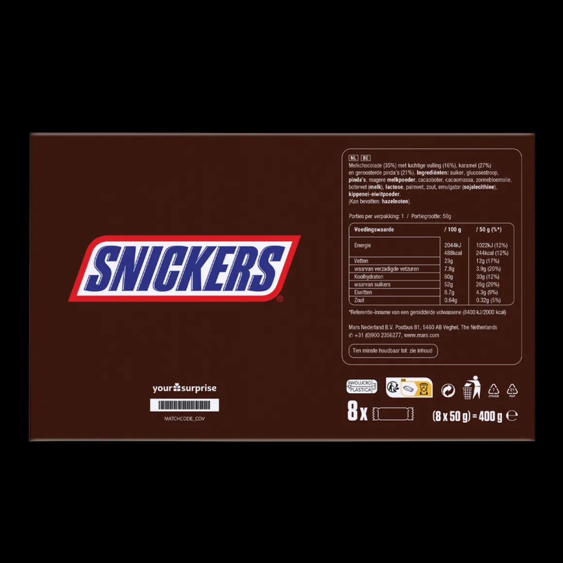 Snickers bar Giftbox