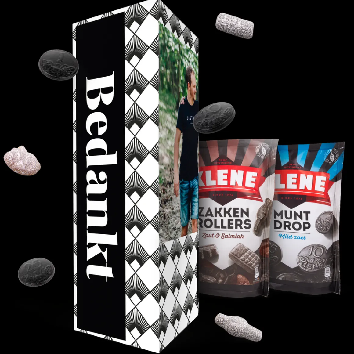 Snoeppakket met naam en foto