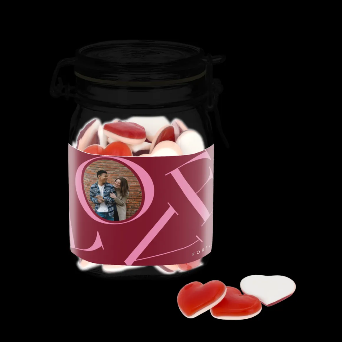 Snoeppot bedrukken