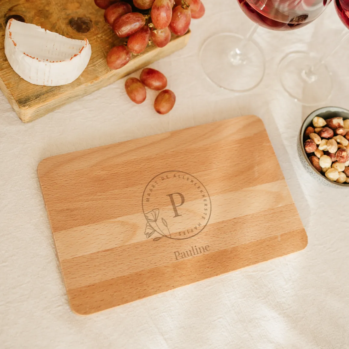 Tapasplank graveren