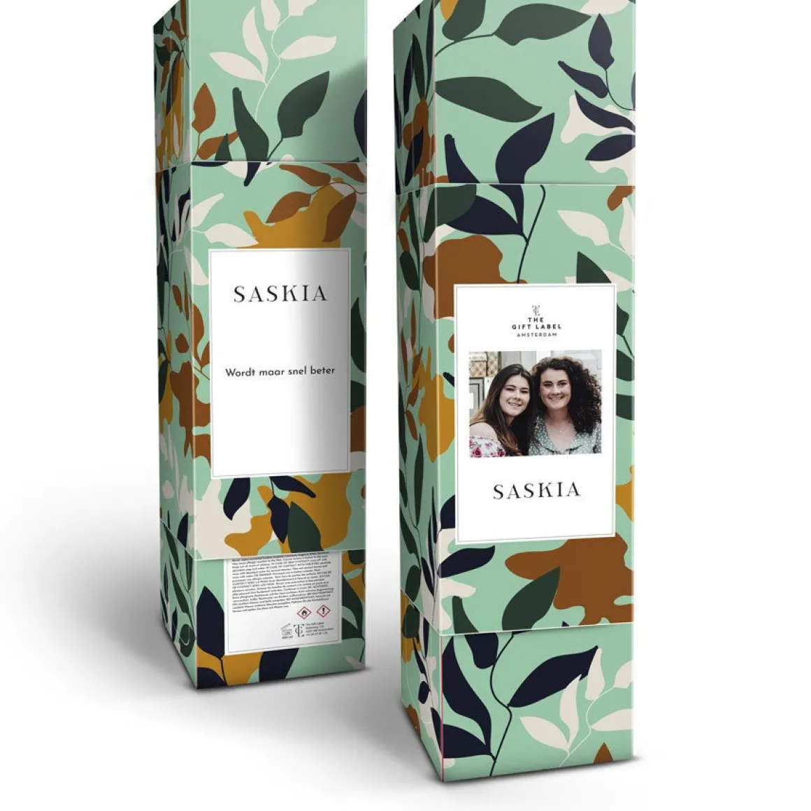 The Gift Label geurstokjes personaliseren