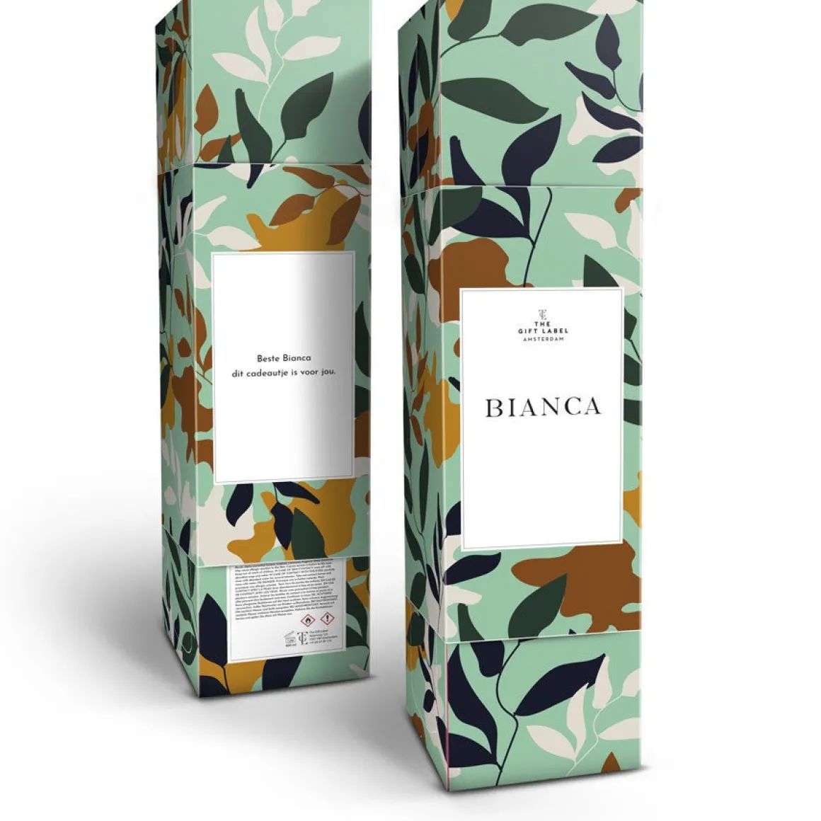 The Gift Label geurstokjes personaliseren