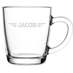 Theeglas graveren