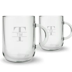 Theeglas graveren